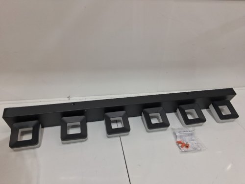 Goodate Dimmable Vanity Lights for Bathroom - 6-Light - 3000k, 4000k, 6000k - 39" - Black - (MODEL: 9811-6T-BK-LK) image 3