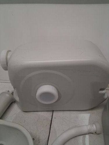 SERENELIFE PORTABLE SINK WITH WATER TANK AND ROLLING WHEELS - 4.4GAL - WHITE- (MODEL:‎SLCASN19) image 6