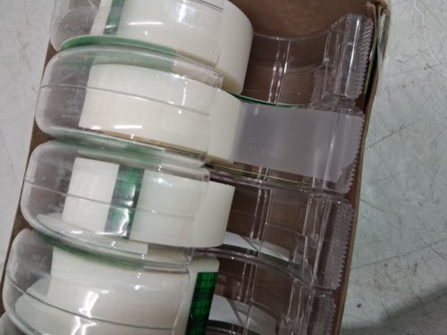6pk scotch magic tape rolls with dispensers - invisible image 5