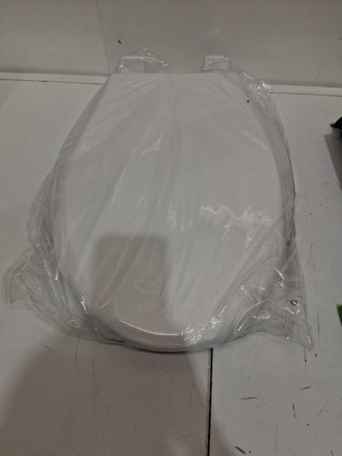 TOwO Elongated Open Front Toilet Seat- 18.11" -white (model: 180498) image 3