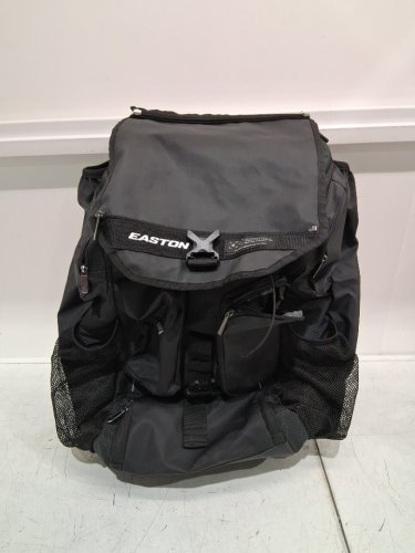 unisex easton five tool phenom baseball backpack - holds 4 bats and more - BLACK (Model: E00712043) image 2