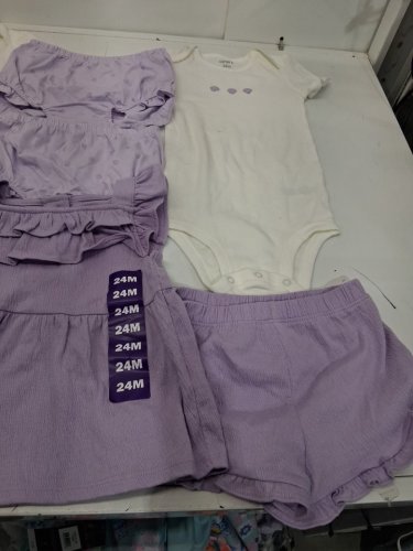 7 ASSORTED GIRLS CLOTHES - SIZE 24M image 4