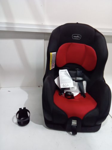 Evenflo Tribute Jupiter Convertible Kids Car Seat - Red/Black (Model: 38112278c) image 3