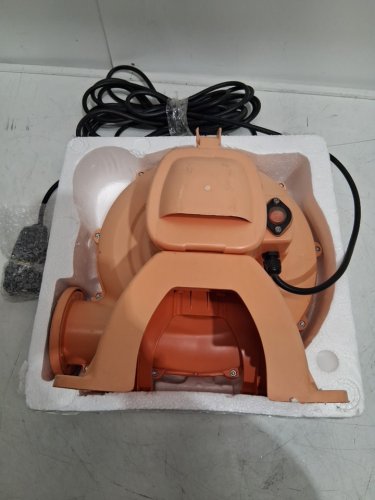 swiftech inflatable bounce house & water slide BLOWER FAN with 25ft power cord & GFCI plug - 456W - 0.61HP - 115V - 3.8AMP - 300LB capacity - ORANGE (MODEL: jW-2L) image 3