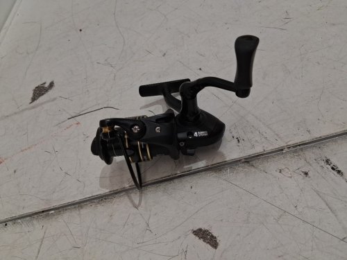 bass pro shops megacast spinning reel - black (model: mgts10) image 2