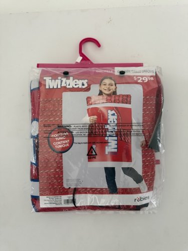 GIRLS RUBIES TWIZZLERS COSTUME - OSFM - RED (STYLE: 1001446) image 2