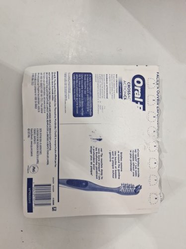 8pk oral b cavity prevention cross action criss-cross bristle - soft toothbrushes - Assorted colors image 3