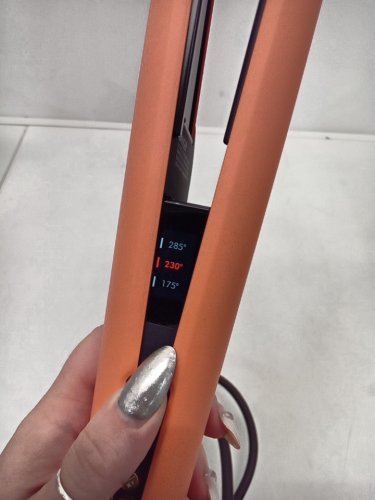 dyson airstrait wet to dry hair straightener - LIMITED EDITION APRICOT/ TOPAZ  (model: ht01) image 9