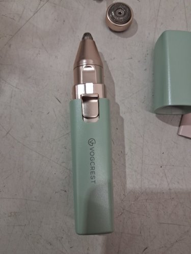 VOGCREST 2 IN 1 EYEBROW TRIMMER & FACIAL HAIR REMOVER - green (MODEL: VG-103) image 4