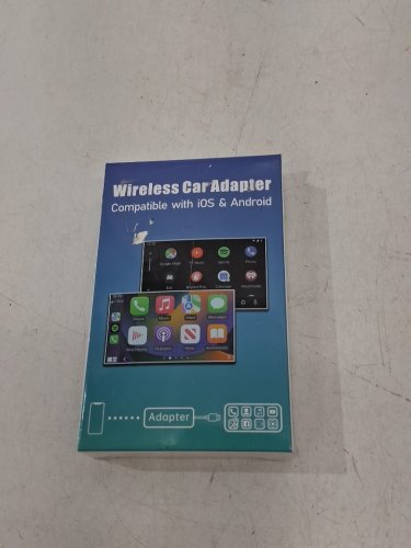 Wireless CarPlay android auto Adapter for iPhone 6+, android 11+ - black image 2