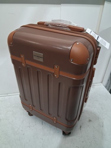 3PC LARVENDER Expandable Carry-on Luggage Set - Maple Brown (Model: 5656PRO-2) image 5