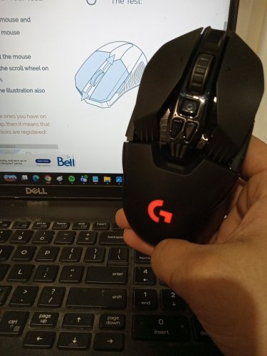 Logitech G903 Lightspeed Gaming Mouse with Hero 25K Sensor - Black (MODEL: mr0081) image 9
