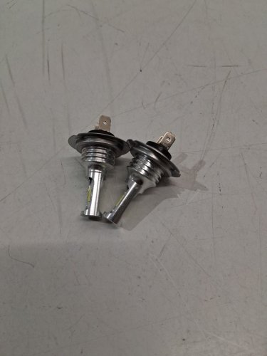 2pk h7 led fog light bulbs - 12-24V - 3000-12000K image 3