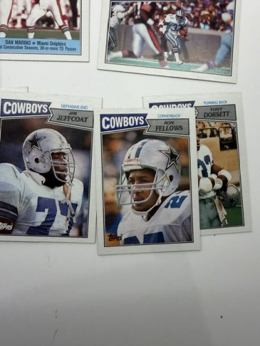 78 ASSTD 1987 1988 TOPPS FOOTBALL CARDS image 17