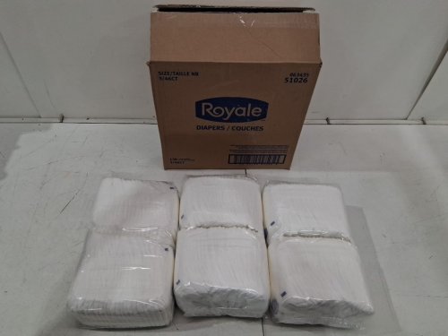 138pk royale premium disposable diapers - size 3 (model: 51026) image 2