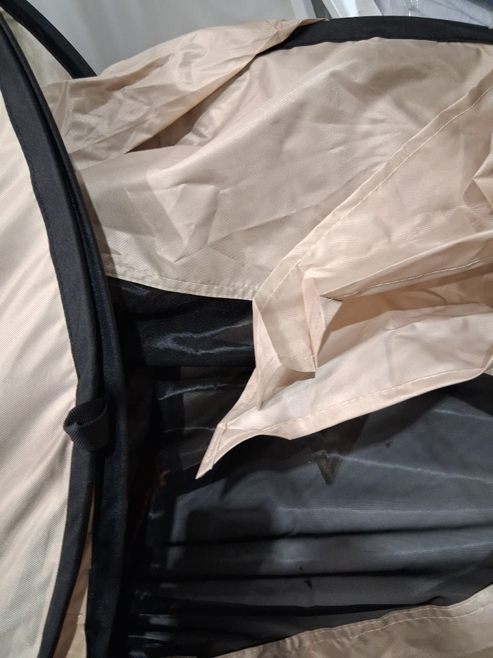 Waterproof MESH Outdoor Pop-up Sports Tent 72" x 76.8" - clear/brown (model: 121084) image 5