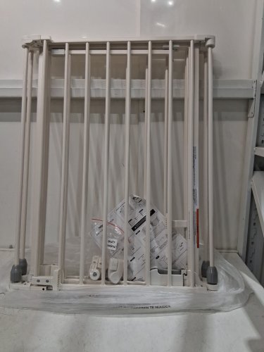 PATYWAGA 3-PANEL EXTRA WIDE BABY GATE, 29" X 23" - WHITE (MODEL: XY017-3P) image 4