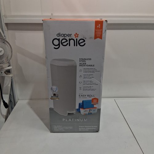 Playtex Diaper Genie Signature Platinum Diaper Pail - 27" - white (model: I000901) image 2
