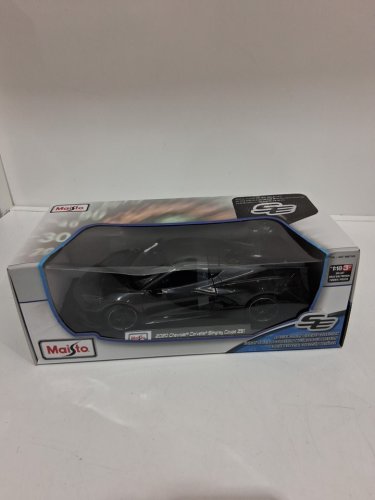 maisto Special Edition 2020 Chevrolet Corvette Stingray Z51 Model Die Cast Truck - 1:18 scale - GREY (model: 9897765) image 3