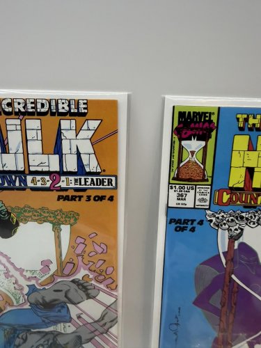 Complete Set 1-4 The Incredible Hulk Countdown Comics (LOT #5) image 10
