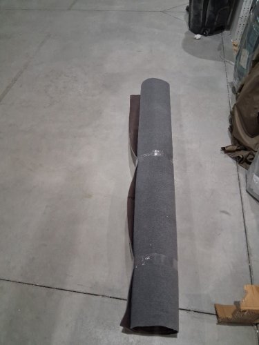 grefinity indoor/outdoor marine carpet for home or boat - 14.5ft x 6ft - grey image 2