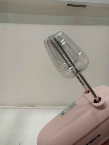 BAIGELONG Hand Electric Mixer with 5 Stainless Steel Attachments AND Storage Base - PINK - (MODEL:JA-122B) image 4