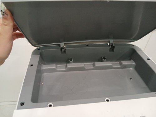 Portable Air Cooler with Water Tank Evaporative Cooling - 8l - white/grey (model: zwn-112) image 7