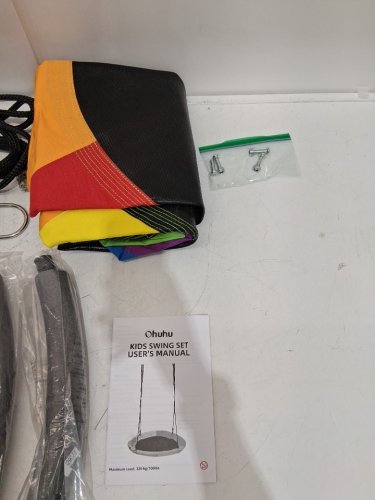 OHUHU SAUCER TREE SWING 40" - 330LBS CAP - MULTI COLOR (MODEL: JKL-95RNS) image 7