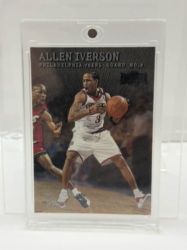 Skybox 1999-2000 Leaf Metal Allen Iverson Card #36 image 2