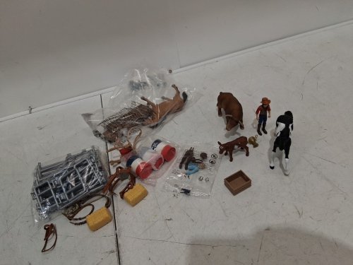 42Pc schleich farm world rodeo show - multicolor (model: 42679) image 3