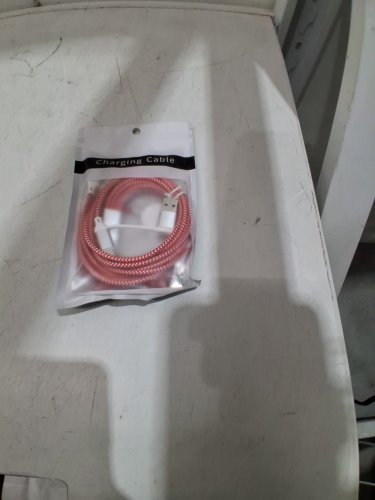 Homailida 4‑in‑2 Multi Fast Charger Cable – 1.8M USB‑A/USB‑C to iPhone/Type‑C/Micro USB & Apple Watch – Nylon Braided- 6ft - red/white (model: Red-01) image 2