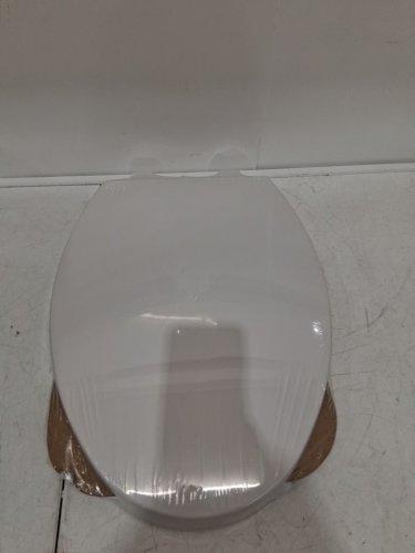 ELONGATED TOILET SEAT - 18-5/8" X 14-3/16" - WHITE image 3