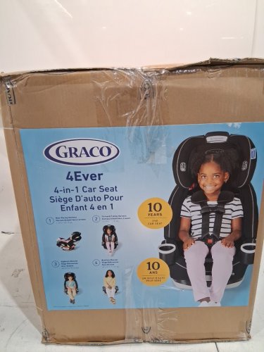 GRACO 4EVER 4-IN-1 CONVERTIBLE FROM INFANT TO TODDLER CAR SEAT with WASHABLE SEAT COVER - 4-120lb capacity - DREW STYLE /navy blue (MODEL: 2168323) image 2