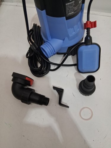 DEKOPRO Submersible Water Pump Electric 3/4HP 4300GPH - BLACK/ BLUE (model: dkeswpa055c1) image 4