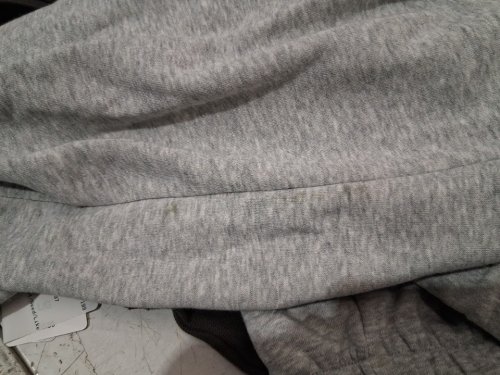 women's gap fleece lined closed bottom lounge pants with pockets - small - green (Style: 1885776) image 2