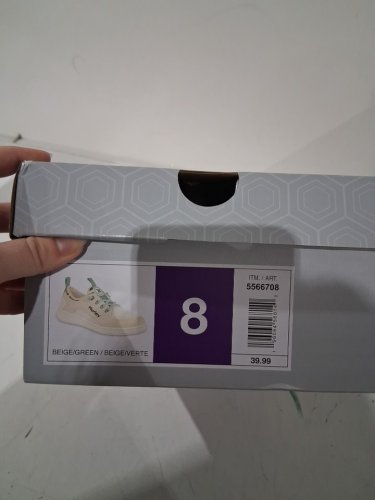 women's hurley two tone slip-on sneaker - size 8 - grey/green/beige (Style : 5566708) image 2