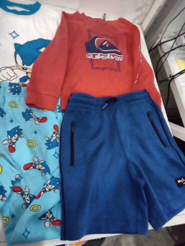 6 ASSORTED boy's clothes - sizes 4-8 - assorted brands image 4