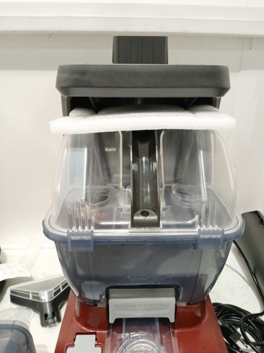 HOOVER POWER SCRUB DELUXE CARPET CLEANER/SHAMPOOER - RED (MODEL: FH50150VCD) image 4