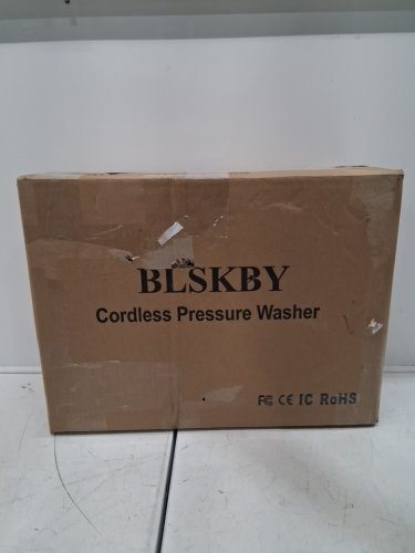 BLSKBY CORDLESS PRESSURE WASHER WITH 2 RECHARGEABLE BATTERIES - 1200PSI - 1.72GPM - 20V - 480W - YELLOW/BLACK (MODEL: SC14) image 5