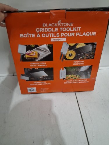 6pc Blackstone Deluxe Griddle Essentials Toolkit (model: 1777314) image 3