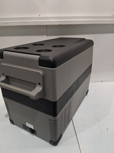EUHOMY Electric Cooler Car Refrigerator with Bluetooth App Control - 12V/24V DC - 47qt - BLACK/grey - (MODEL: cf-45)) image 7