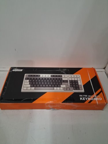 RK ROYAL KLUDGE F99 Wireless Mechanical Keyboard - TRI MODE BT/2.4GHZ/USB-C CONNECTIONS- 100 KEYS HOT SWAPPABLE - LINEAR CREAMY SWITCH - RGB LIGHTS -MOCHA BROWN (MODEL:F99) image 2