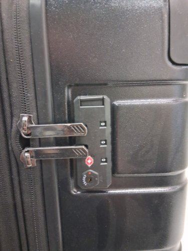 4pc Travelite Frontier with Integrated TSA lock - black (MODEL:TVL100840019) image 4