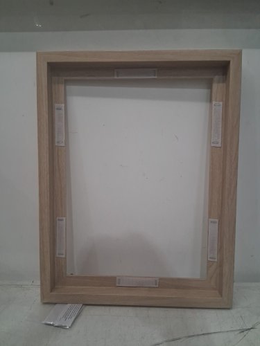 MCS Floating art Canvas picture Frame - 12" x 16" - natural woodgrain (model: 62633) image 3