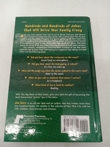 (Hardcover) The Big Book of Dad Jokes: 800 Unbearable One-Liners, Puns, and Riddles by Joe Kerz image 4