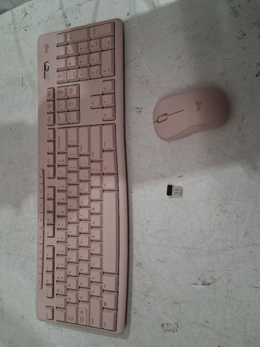 LOGITECH MK270 WIRELESS KEYBOARD AND MOUSE COMBO - 2.4 GHZ WIRELESS - PINK (MODEL: MK270) image 3
