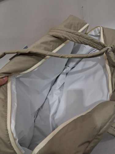 keep cool soft insulated cooler tote bag - 48L - 23" x 15" x 7" - greenish beige (model: 1994097) image 3