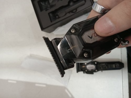 19PC  VGR Cordless rechargeable Barber Clipper Trimmer Set with LED Display AND accessories - black (model: 600&900 ) image 4