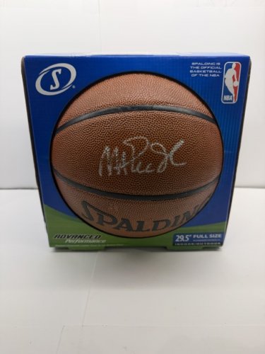 SIGNED MAGIC JOHNSON SPALDING BASKETBALL WITH COA FROM PSA image 6