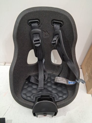 thule Yepp Nexxt 2 Mini universal Front Mounted Lightweight and Breathable seat with adjustable footrests and 5 point harness - black (model: 12021156) image 3
